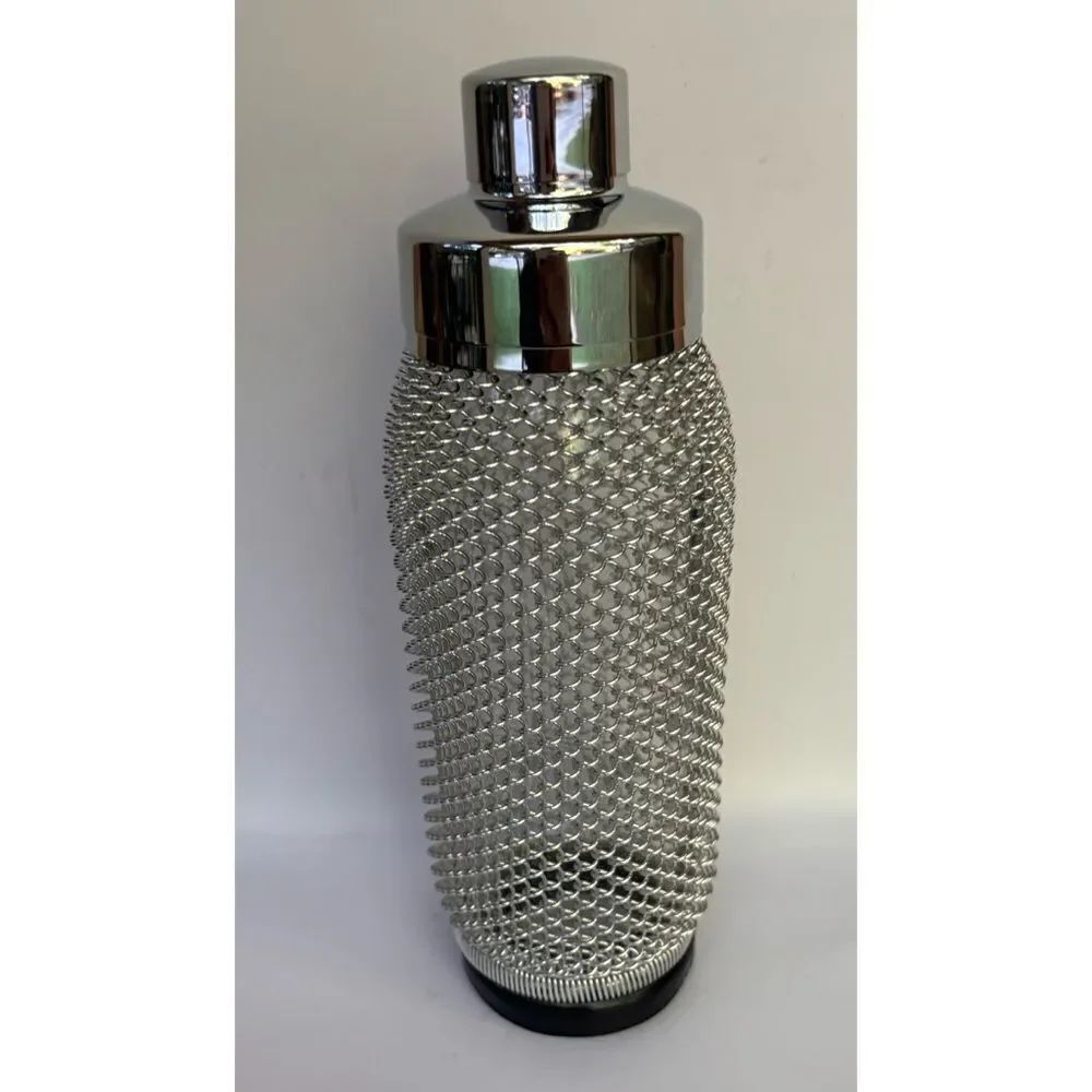 Vintage 1960's Cocktail Glass  Shaker - Picture 3 of 11